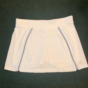 Sofibella tennis skirt, size medium, White and blue